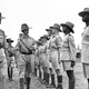 Nigeria recruits inspected by British colonialists (https://commons.wikimedia.org/w/index.php?curid=73719312)